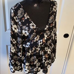 Olivaceous Floral ROMPER